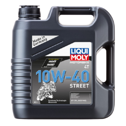 LIQUI MOLY MOTORBIKE 4T 10W-40 STREET น้ำมันเครื่องมอเตอร์ไซค์