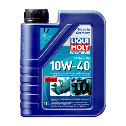 LIQUI MOLY MARINE 4T MOTOR OIL 10W-40 ขนาด 1 ลิตร (25012)