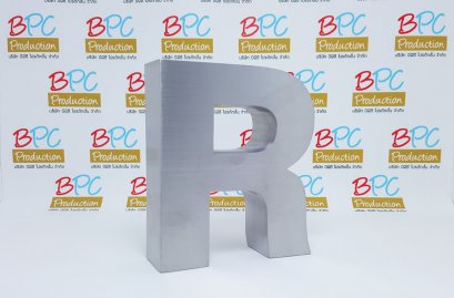 Stainless steel Letters, hair pattern, does not Lighting