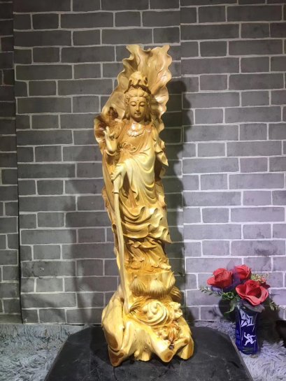 พระโพธิสัตว์กวนอิม “ปางประทานพร&quot; : ไม้หอมทูจา