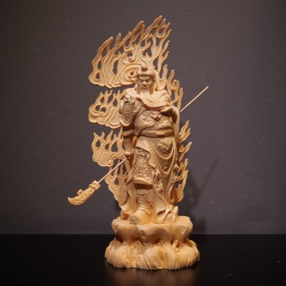 เทพเจ้ากวนอูปางห้ามศึก(ลี้กวนกง) 27 cm