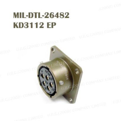 MIL-DTL-26482-KD3112 EP | connector,คอนเนคเตอร์กันน้ำ