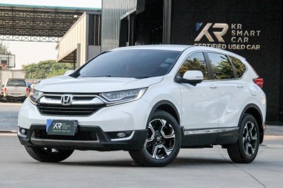 Honda CRV 2.4EL 4WD 7Seat AT สีขาว ปี2018