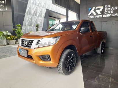 Nissan Navara NP300 Cab 2.5S MT สีส้ม ปี2019