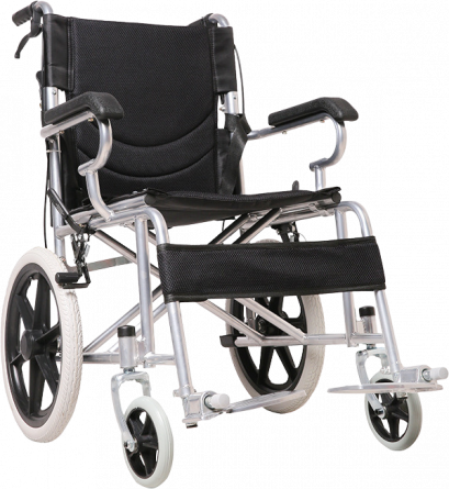 รถเข็นวีลแชร์พับได้ รุ่น wheelchair02 | รับประกัน 1 ปี