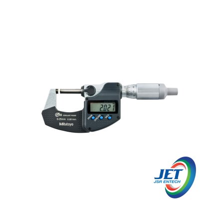 Coolant Proof Micrometers with Ratchet Thimble (Without SPC Output) [Series 293] [Brand: Mitutoyo]