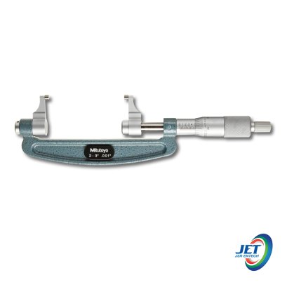Mitutoyo ไมโครมิเตอร์แบบอนาล็อก เปลี่ยนระยะปากวัดได้ รุ่น 143
