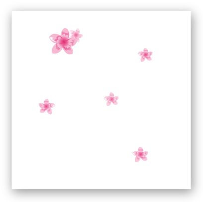 แผ่นฝ้าทีบาร์ยิปซัมพิมพ์ลาย เปเปอร์ทัช ตราช้าง ขนาด 600x600x8 มม. ลายชวนชม