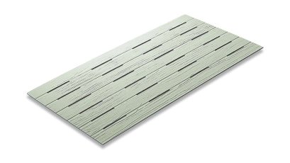 ฝ้าสมาร์ทบอร์ด เอสซีจี รุ่นลายไม้ระบายอากาศ ขนาด 60X120X0.4 ซม. สีซีเมนต์