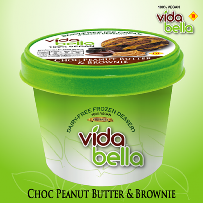 vida bella (100% Vegan) Choc Peanut Butter & Brownie