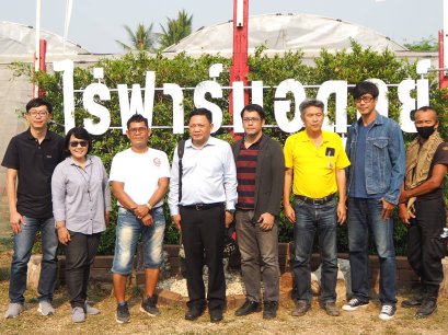 นักวิจัยทุน วช. โชว์เทคนิคการปลูกองุ่นไชน์มัสแคทพืชเศรษฐกิจตัวใหม่ที่พิษณุโลก