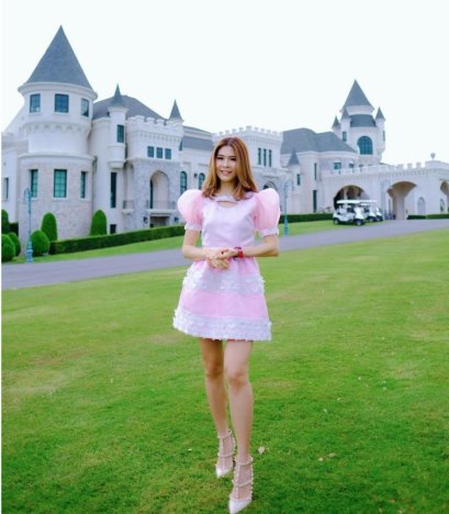 Sweet Pink Princess Dress