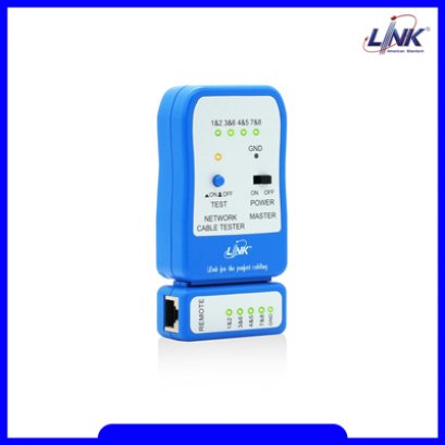 TX-1302 UTP CABLE TESTER (สีฟ้า) UTP CABLE TESTER (NEW BLUE)