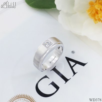 WD378 แหวนเพชร GIA