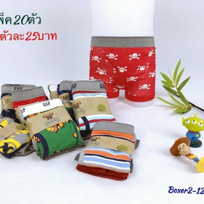 Boxer เด็ก 20ตัวx25บาท