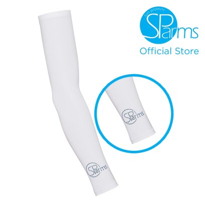 SUN PROTECTION SLEEVES Crystal Logo