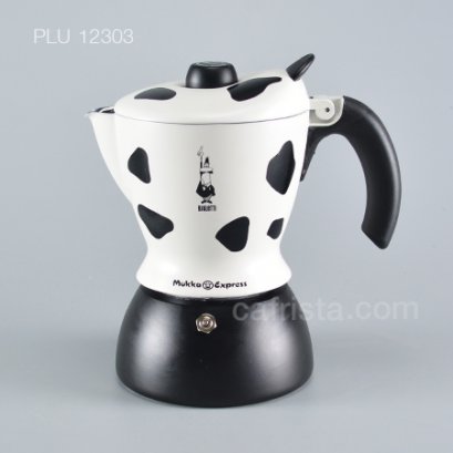 หม้อต้มกาแฟ โมก้าพอท BIALETTI รุ่น “Mukka Express” Moka Pot สี Cow Print (2-cup)