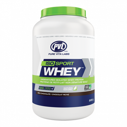 PVL Iso Sport Whey 100% Whey Protein Isolate - 2 LB