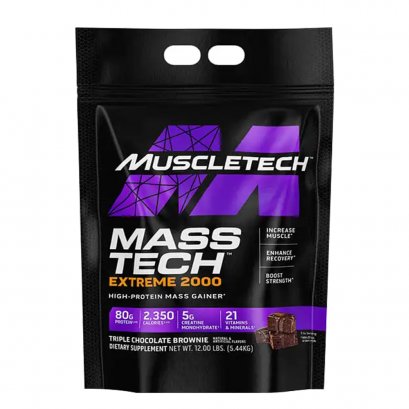 MUSCLETECH Mass Tech Extreme 2000  - Weight Gainer 12 Lbs.