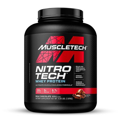 MUSCLETECH NITRO-TECH  Whey Isolate+ 4 Lbs.