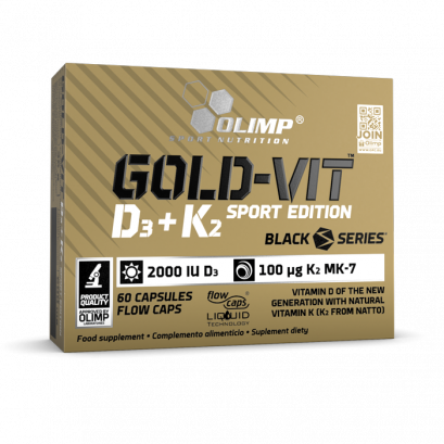 Olimp Gold VIT D3 K2 - 60 Flow Capsules