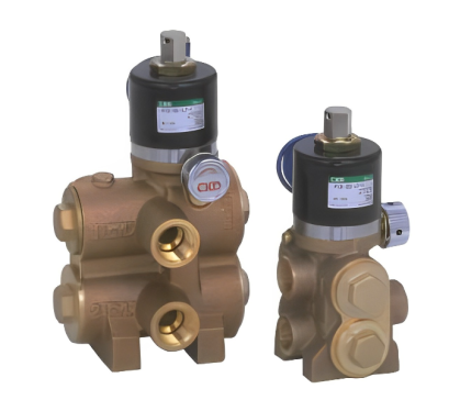 Pilot operated 3, 4, 5-port solenoid valves