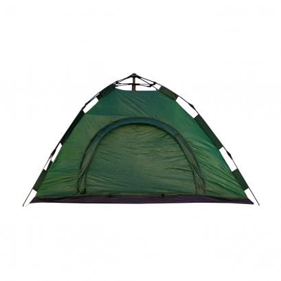 Green tourist tent