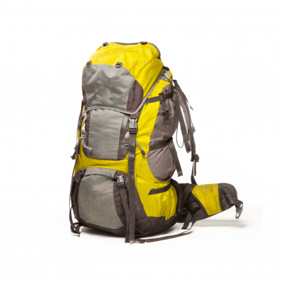 Yellow Tourist backpack