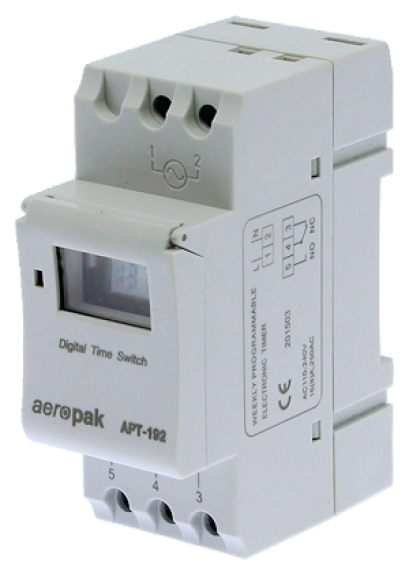 APT-192 ( DIGITAL TIME SWITCH) ยี่ห้อ AEROPAK / ราคา 