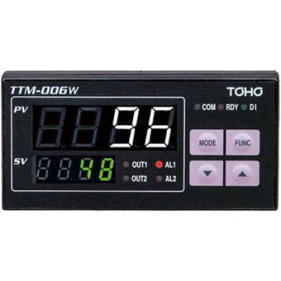 TOHO TTM-006W-R-AB เครื่องควบคุมอุณหภูมิแบบดิจิตอล Digital Temperature Controller (Size 48x96 mm. แนวนอน) (2 Output Relay) @ ราคา