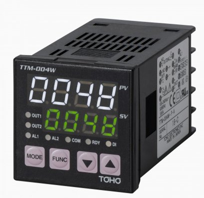 TOHO TTM-004W-2-R-AB เครื่องวัดและควบคุมอุณภูมิ Digital Temperature Controller (48x48 mm.) (2 Output Relay) (Input 0-5V , 1-5V , 4-20mA) @ ราคา