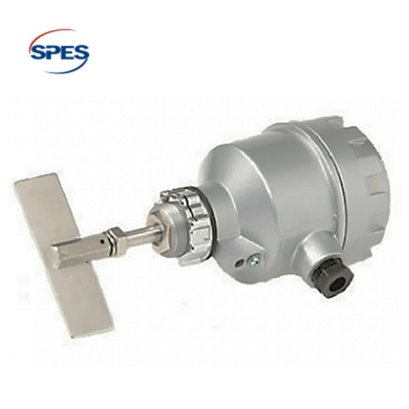 "Spes" SR2-10S (L=100mm.) (Supply 24VDC)  เครื่องควบคุมระดับแบบใบพัด / วัตถุในไซโล Level switch - Rotary paddle (Power Supply 24VDC) (Output Relay)  @ ราคา