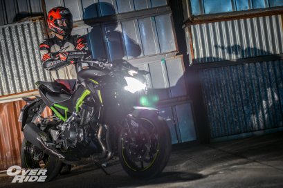 2017 Kawasaki Z900 ABS By OverRide Magazine