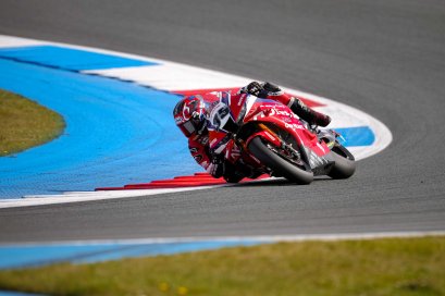 "ก้อง-สมเกียรติ" แท็กทีม "โจนาธาน เรีย" ยกระดับความเร็วซ้อมวันแรก "เวิลด์ ซูเปอร์ไบค์" สนาม 3 เนเธอร์แลนด์