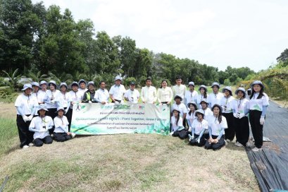 มูลนิธิฮอนด้าประเทศไทย ร่วมกับ สสน. สานต่อ โครงการต้นกล้าพันธุ์ใหม่ ปีที่ 2 จัดกิจกรรม ตุ้มโฮมคำแพง ปลูกฮัก ปลูกป่า : Plant Together, Grow Forever ณโรงเรียนบัวเชดวิทยา จังหวัดสุรินทร์ เมื่อวันที่ 28 สิงหาคม 2569