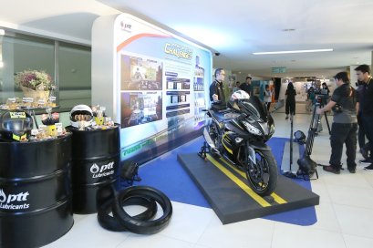 PTT Challenger Synthetic 4T สูตรใหม่ SAE 10W-40 สังเคราะห์ 100%