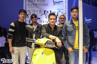 เผยโฉมรถรุ่นใหม่จาก VESPA "GTS Super 300 ABS" และ Vespa Sprint 150  i-Get Sport Edition