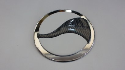 10.Tank Cover (V.2) โครเมียม-ขาว-คาร์บอน