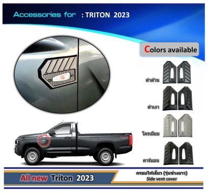 ครอบไฟเลี้ยว TRITION 2023 (รุ่นช่วงยาว)