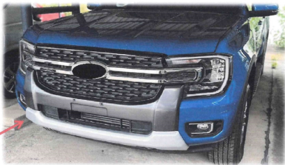 34.Front bumper nose (front) FORG RANGEG 2022 (XLT,XL,XL+ models)