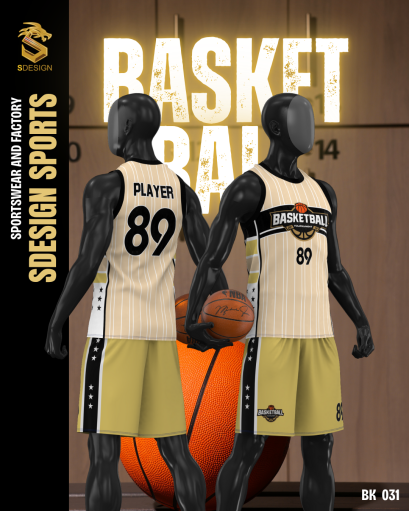 ชุดกีฬาบาสเกตบอล พิมพ์ลายทั้งตัว เนื้อผ้า &quot;นาโนเทค&quot; BK 031