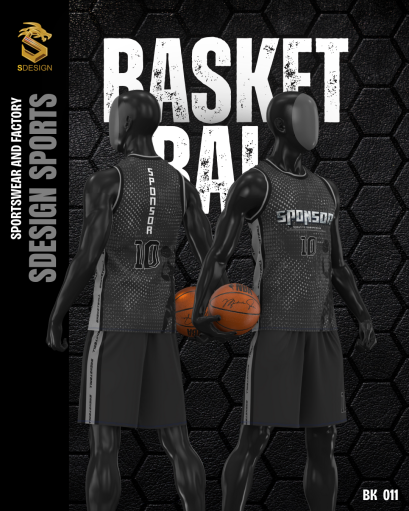 ชุดกีฬาบาสเกตบอล พิมพ์ลายทั้งตัว เนื้อผ้า &quot;นาโนเทค&quot; BK 011