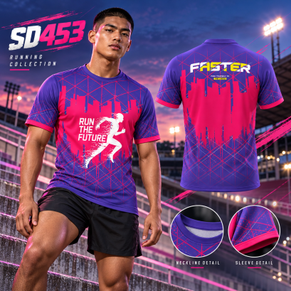 เสื้อวิ่งแขนสั้น  เสื้อวิ่งรหัส SD453 ไฟสนามเปิดแล้ว ถึงเวลาออกไปลุย จัดเต็มทั้งความตั้งใจและสไตล์ ให้วันซ้อมคืนนี้เป็นอีกก้าวที่คุณภูมิใจ