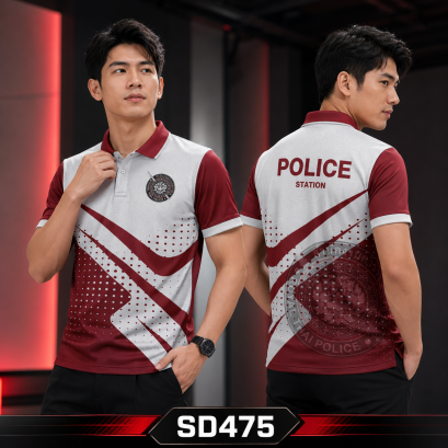 เสื้อกีฬาฟุตบอล พิมพ์ลายทั้งตัว เนื้อผ้า "นาโนเทค" SD-475