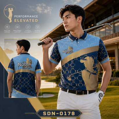เสื้อกีฬาฟุตบอล พิมพ์ลายทั้งตัว เนื้อผ้า "นาโนเทค" SDN-0178