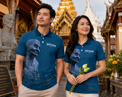 เสื้อกีฬาฟุตบอล พิมพ์ลายทั้งตัว เนื้อผ้า "นาโนเทค" SDN-0070