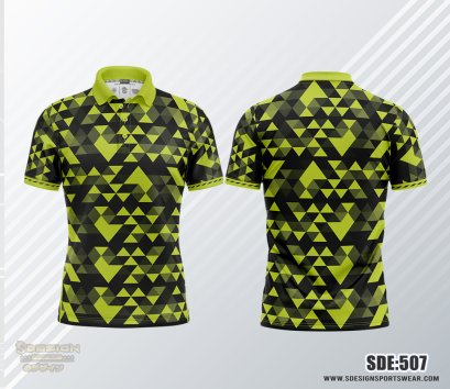 เสื้อคอปก แขนสั้น มีกระดุม เนื้อผ้า "นาโนเทค" POLO Sport Shirt UNIFORM  : SDSC21102024_SDE507
