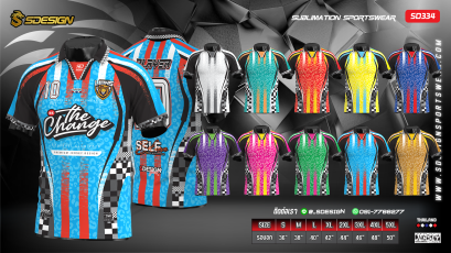 เสื้อกีฬาฟุตบอล พิมพ์ลายทั้งตัว เนื้อผ้า "นาโนเทค"SD334