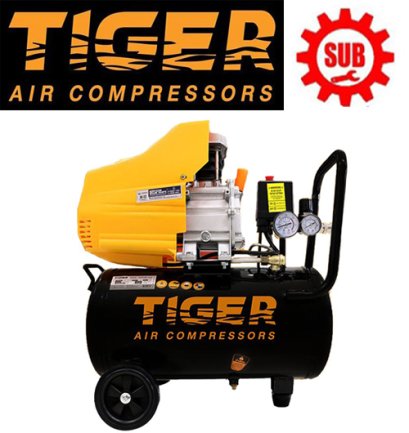 TIGER  ปั๊มลมโรตารี่ PANTHER-X25  2HP  25L