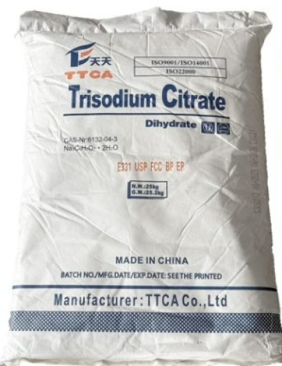 Sodium Citrate ขนาด 25 kg